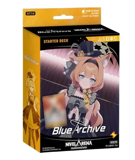 Blue Archive x Nivel Arena Starter Deck ST14 (Korean Version) image 1