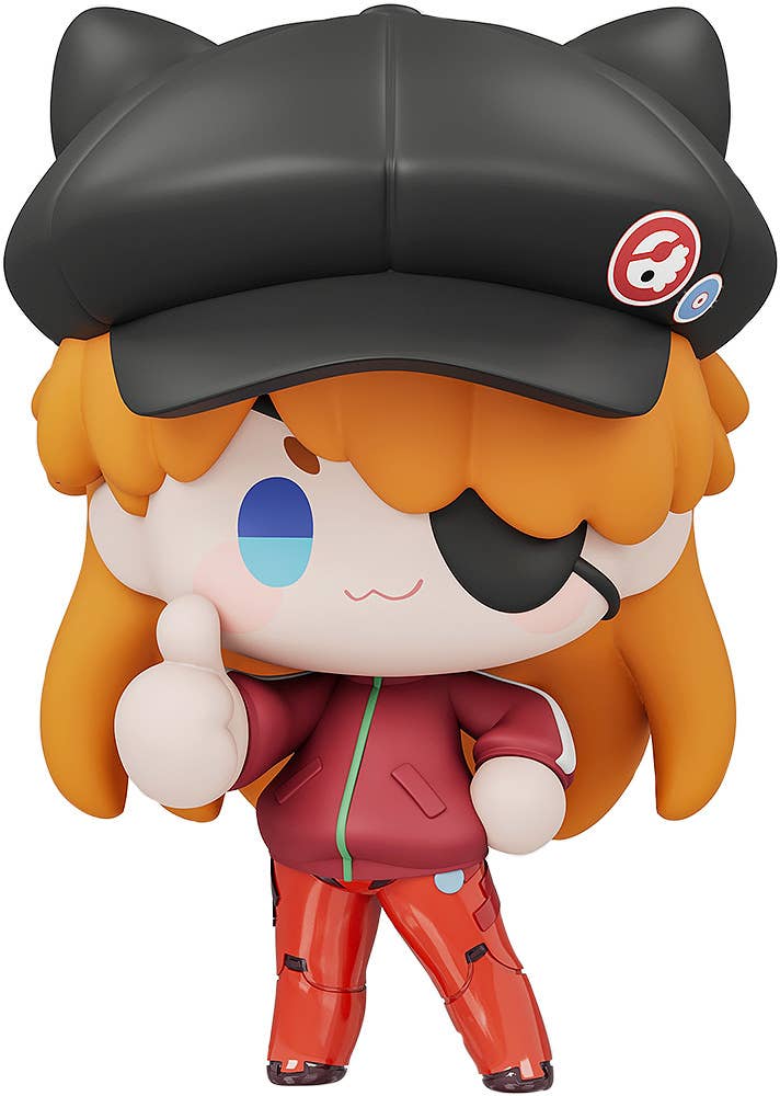 Good Rebuild of Evangelion Pre-painted Figure: Shikinami Asuka Langley Jersey Ver. image 1
