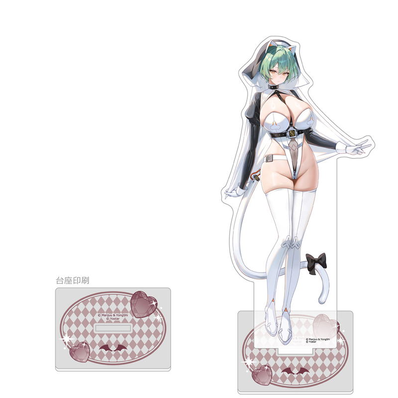 Azur Lane Original Illustration Extra Large Acrylic Stand Admiral Nakhimov / Succubus Sister image 1
