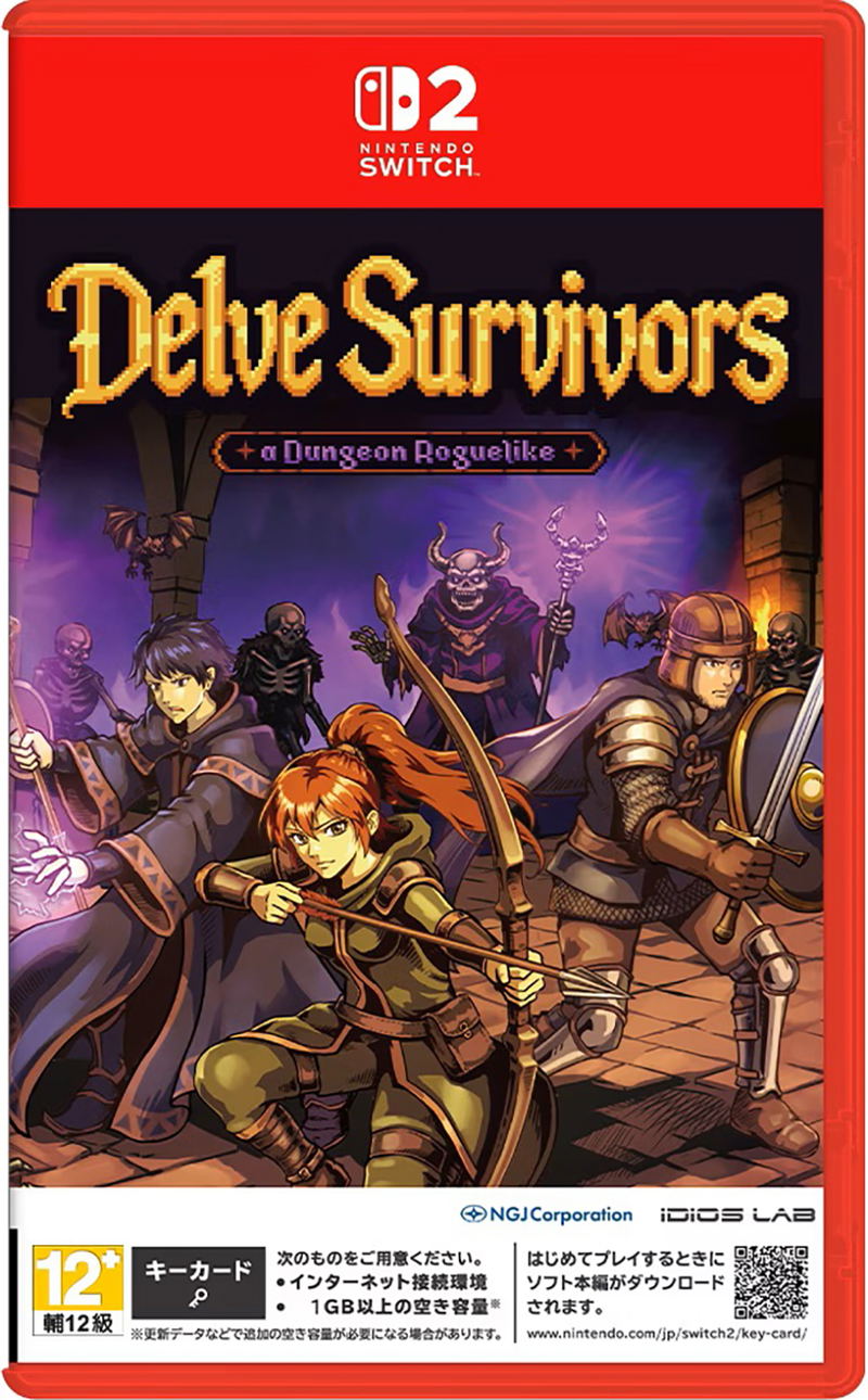 Delve Survivors: A Dungeon Roguelike (Multi-Language) <span class="ext" style="background-color: #ff8c00; color: #FFFFFF;">Game Key Cart</span> image 1