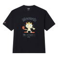 Giordano Men's Pokemon Collection Short-Sleeve Sorona Print T-shirt Meowth (Signature Black | Size XL) thumbnail 1
