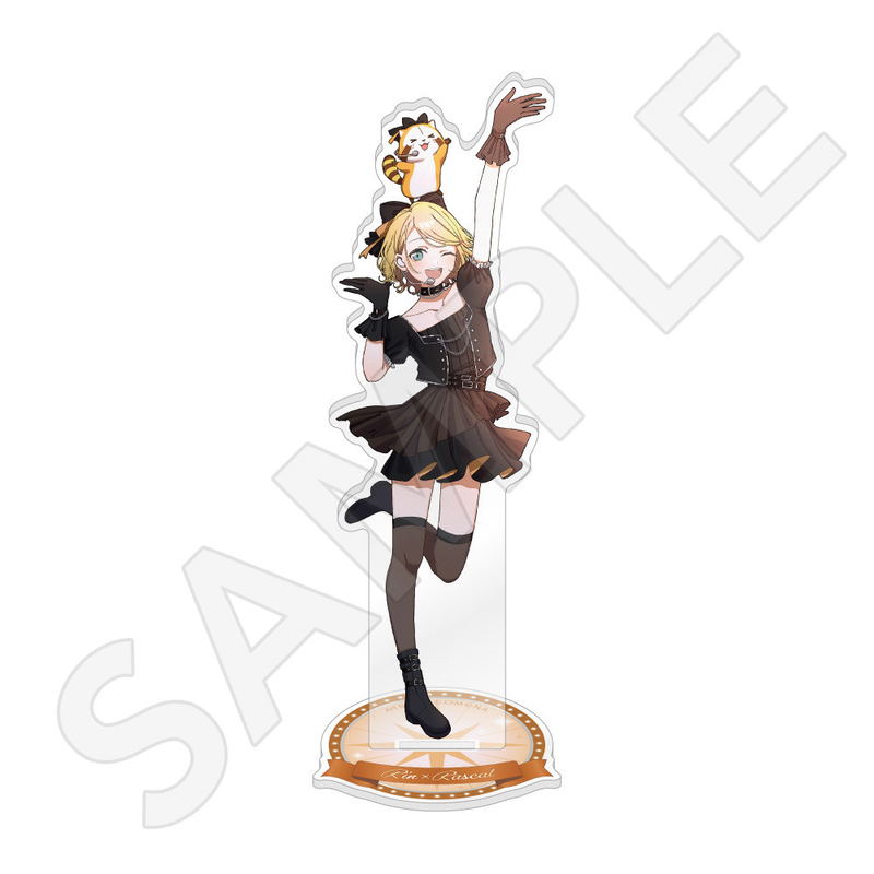 Hatsune Miku x Rascal The Raccoon 2026 Acrylic Stand Kagamine Rin image 1