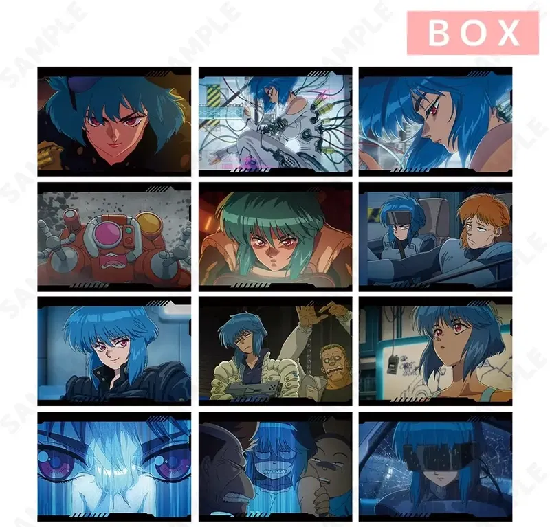 The Ghost In The Shell Illustration Card Collection (Set of 12 Pieces) image 1