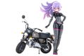 Megami Device 1/1 Scale Plastic Model Kit: Puni Mofu Racing Lang with 1/12 Scale Honda Z50J Gorilla thumbnail 1