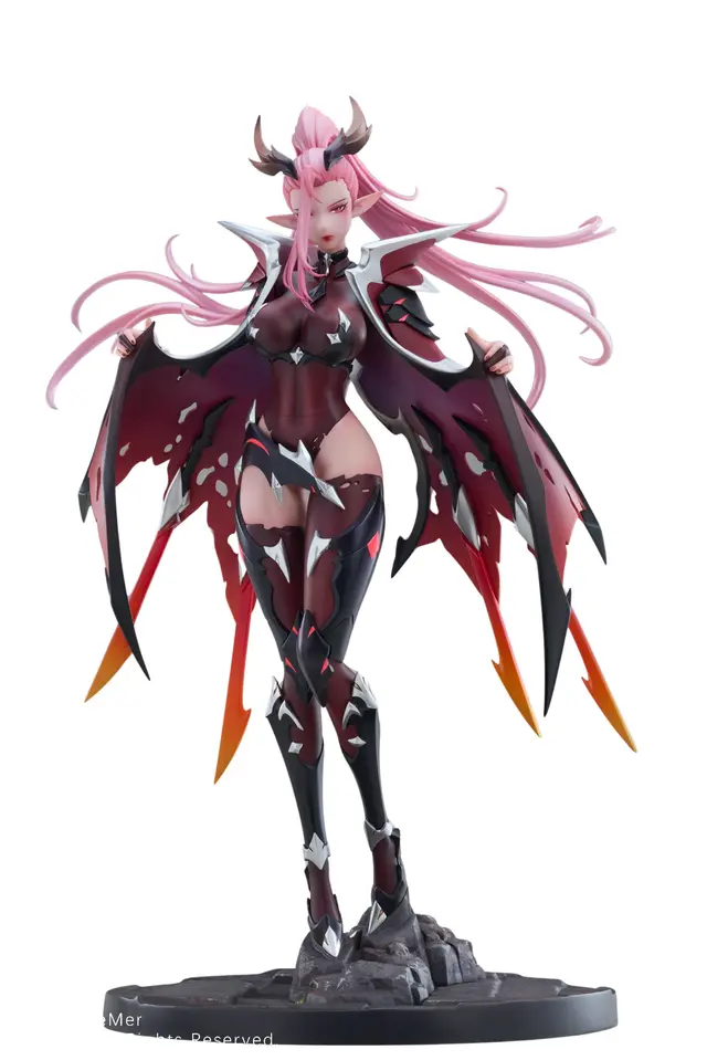 Original Character 1/7 Scale Pre-Painted Figure: Dragon Princess Knight Heslion image 1