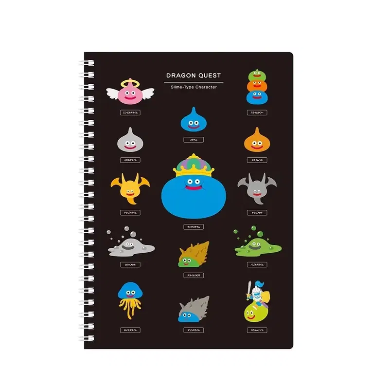 Dragon Quest Bungu Ring Sticker Book Lots Of Monsters image 1