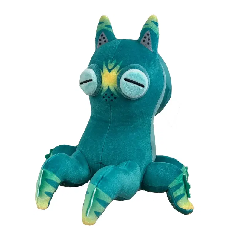 Monster Hunter Wilds Deformed Plush Palico (Felyne Nu Udra) image 1