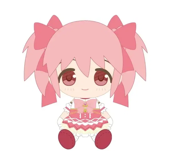 Puella Magi Madoka Magica The Movie -Walpurgisnacht: Rising- Chibi Plush Kaname Madoka image 1
