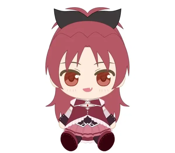 Puella Magi Madoka Magica The Movie -Walpurgisnacht: Rising- Chibi Plush Sakura Kyoko image 1