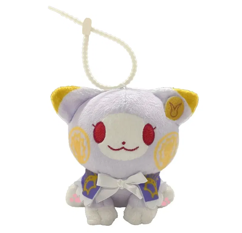 Street Fighter 6 Neco! Mascot Key Chain Monya (Ingrid) image 1