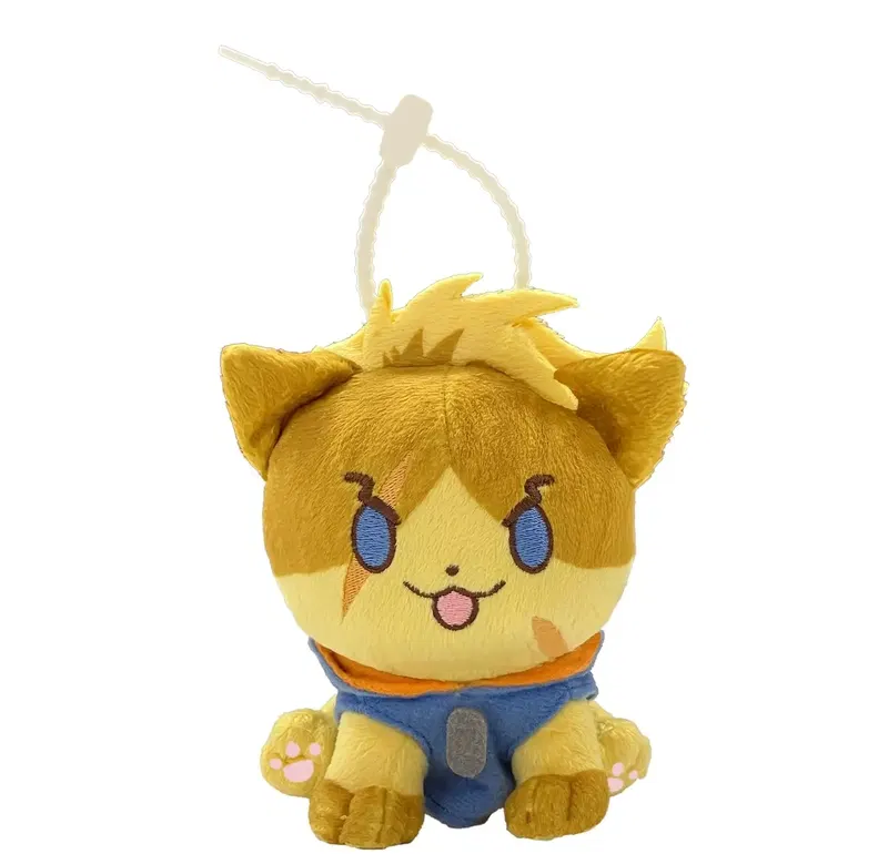 Street Fighter 6 Neco! Mascot Key Chain Nicky (Luke) image 1
