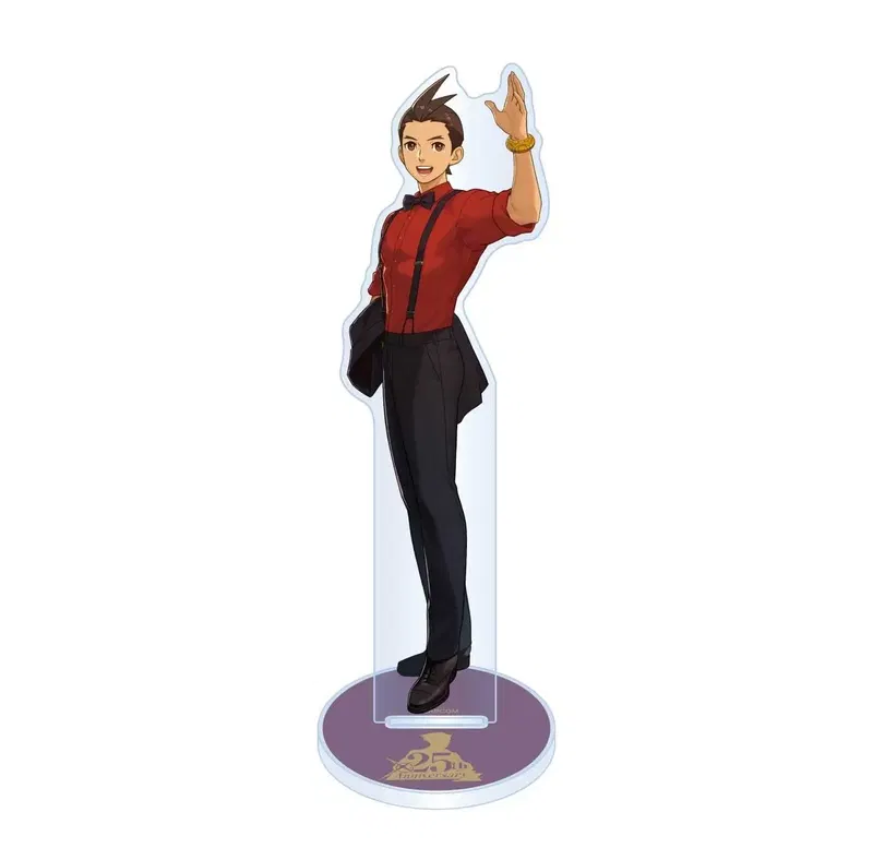Ace Attorney 25th Anniversary Main Visual Acrylic Stand Apollo Justice image 1
