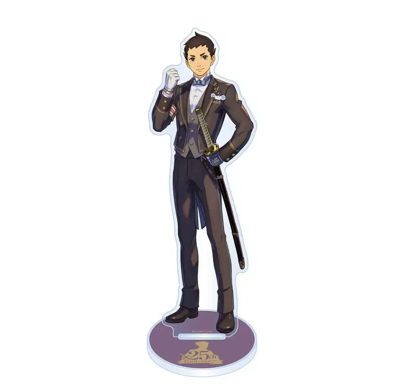 Ace Attorney 25th Anniversary Main Visual Acrylic Stand Naruhodo Ryunosuke image 1