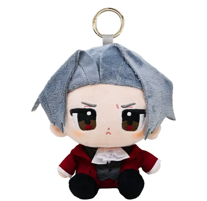 Chibi Capcom Plush With Carabiner Ace Attorney Miles Edgeworth image 1