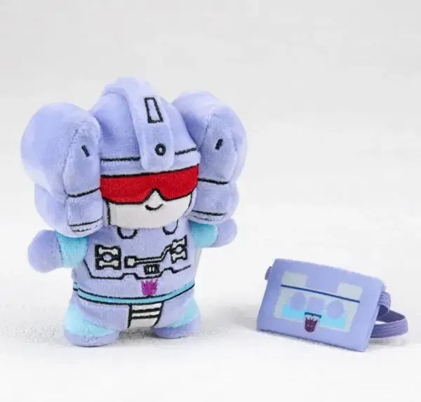 Mochibots Transformers Plush Frenzy Cassettes Pouch Set image 1