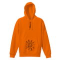 Naruto Shippuden - Eight Trigrams Sealing Style Pullover Hoodie (Orange | Size L) thumbnail 1