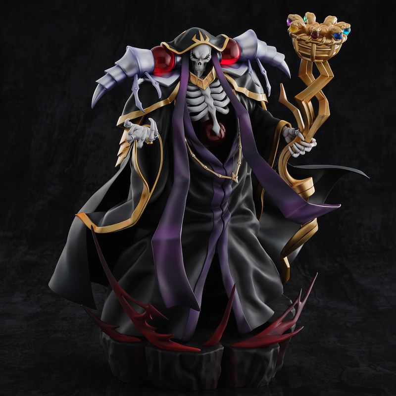 Overlord Pre-Painted Figure: Ainz Ooal Gown 10th Anniversary so-bin Ver. image 1
