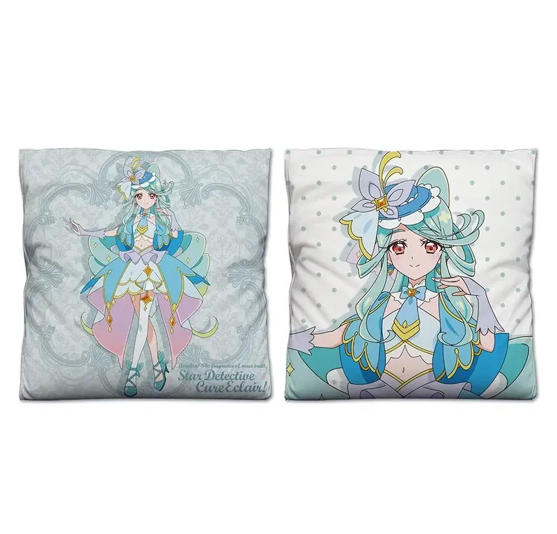 Star Detective Precure! - Cure Eclair Double-sided Print Cushion Cover image 1