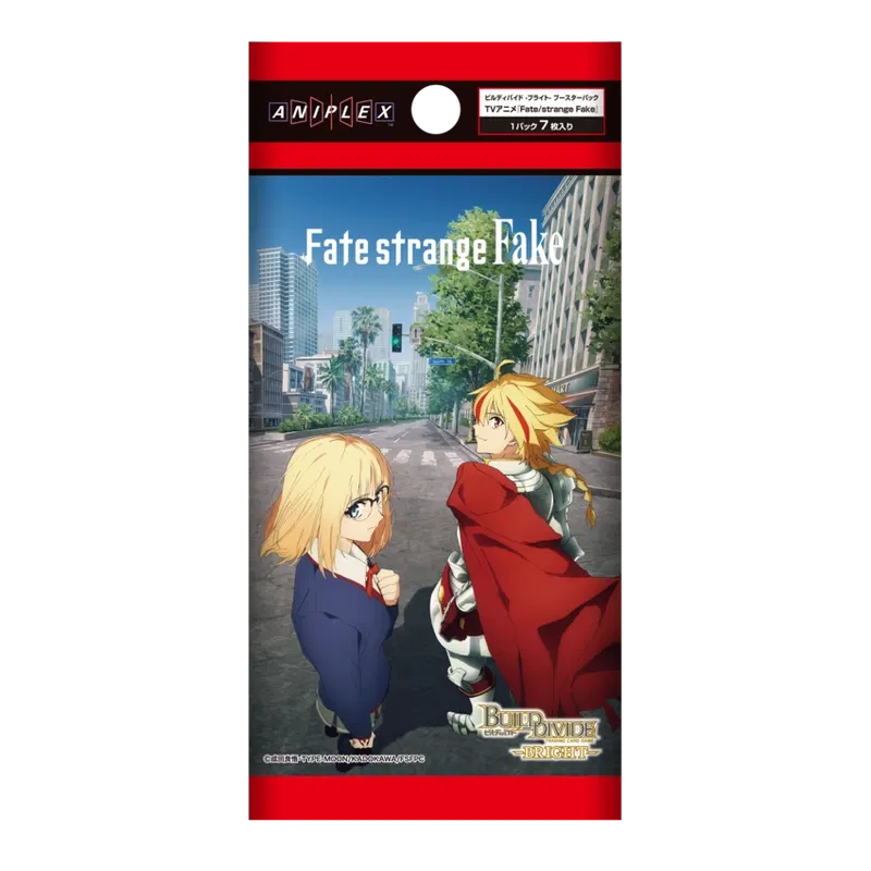 Build Divide -Bright- Booster Pack Fate/strange Fake (Set of 16 Packs) image 1