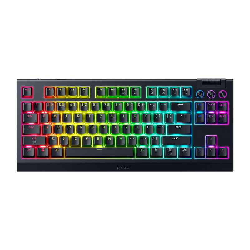 Keyboord Razer Razer BlackWidow V4 Tenkeyless HyperSpeed Wireless Keyboard (Orange ...