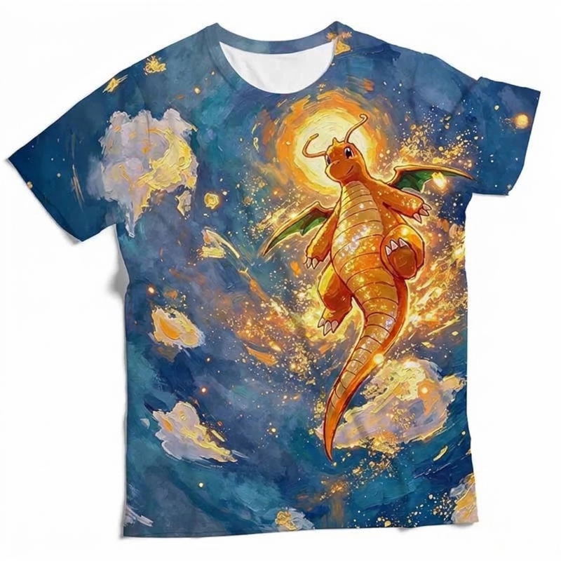 Solike x Pokemon Dragonite T-shirt (Size S) image 1