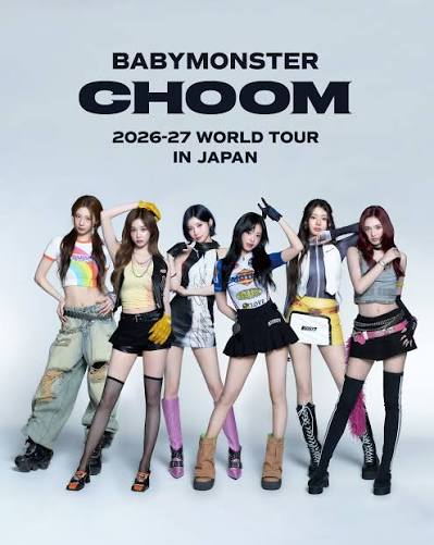 2026-27 BabyMonster World Tour [Choom] In Japan [Limited Edition White Ver.] image 1