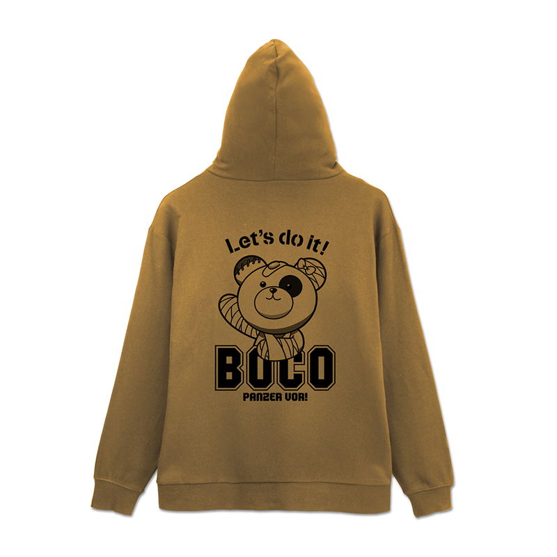 Girls Und Panzer Das Finale - Boko Zip Hoodie (Coyote | Size XL) image 1
