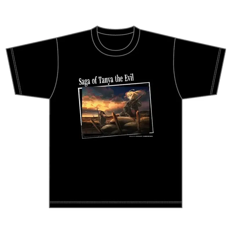 Saga Of Tanya The Evil II T-shirt (Size L) image 1