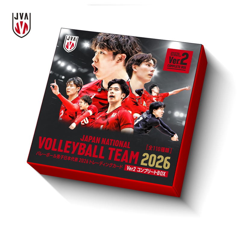 Volleyball Japan Men's National Team 2026 Trading Card Ver. 2 -Complete Box- image 1