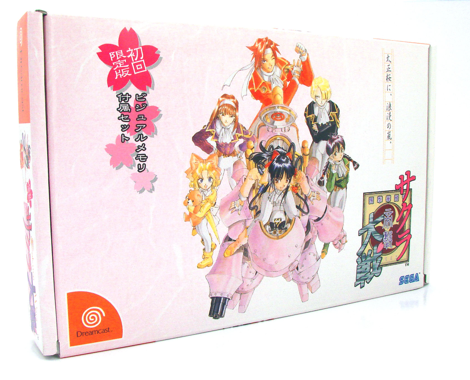 Sakura Wars Taisen Sur Dreamcast - Version Japonaise Complète Avec Carte - Jeu Import NTSC-J
