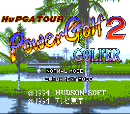 Hu PGA Tour Power Golf 2 - Golfer