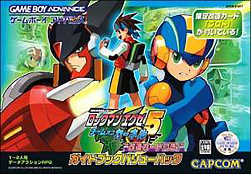 RockMan EXE 5: Team of Colonel [Guidebook Pack] for Game Boy Advance