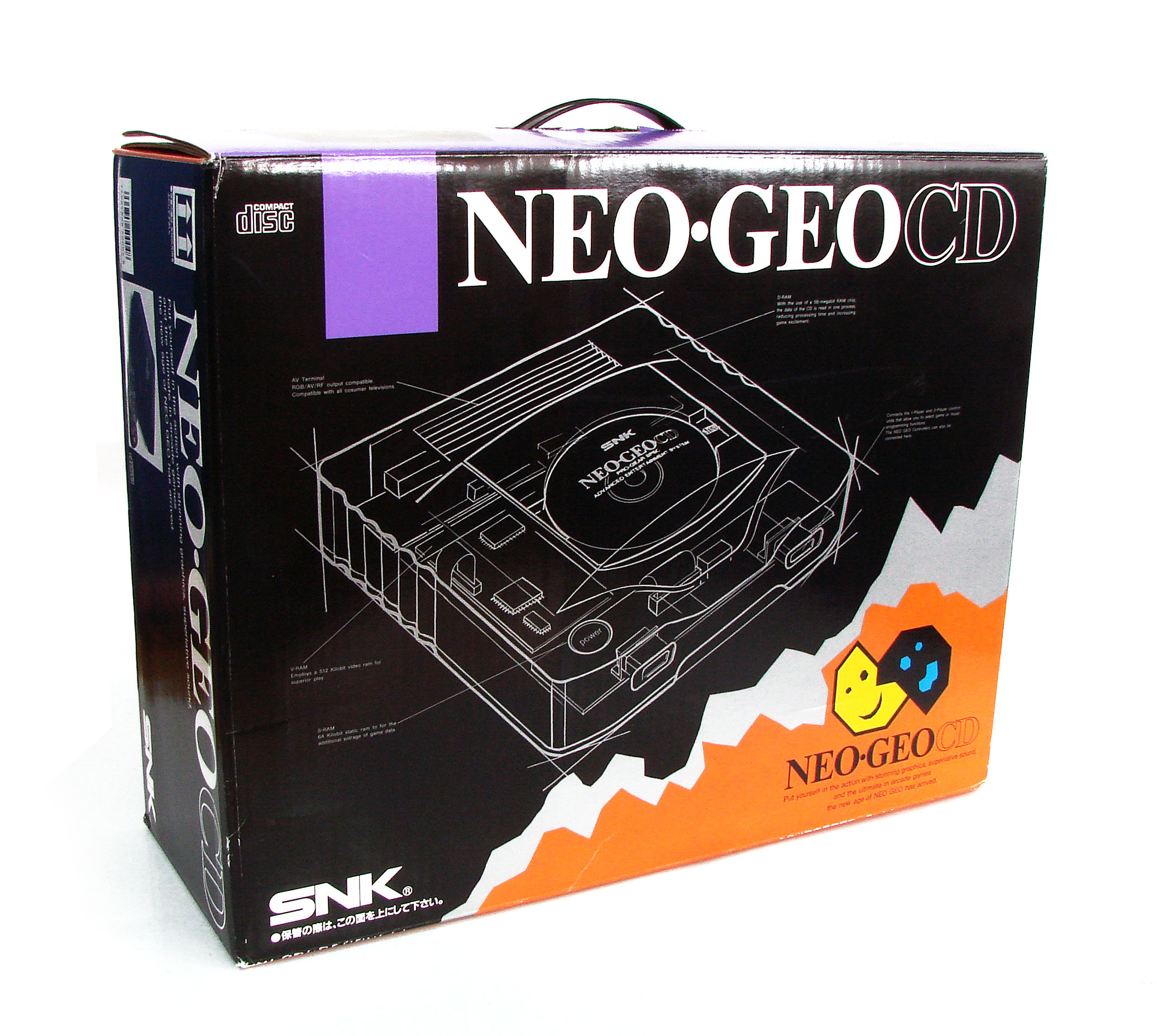 Neo Geo CD Top Loader Console