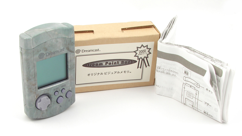 Dreamcast Visual Memory Card VMS/VMU (D-Direct Marble Design) image 1