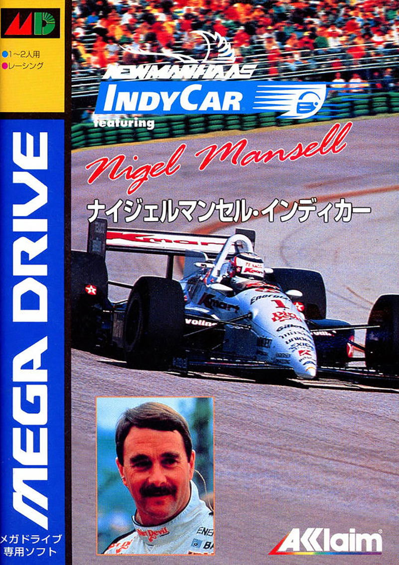 Newman Haas IndyCar Featuring Nigel Mansell for Sega Mega Drive 