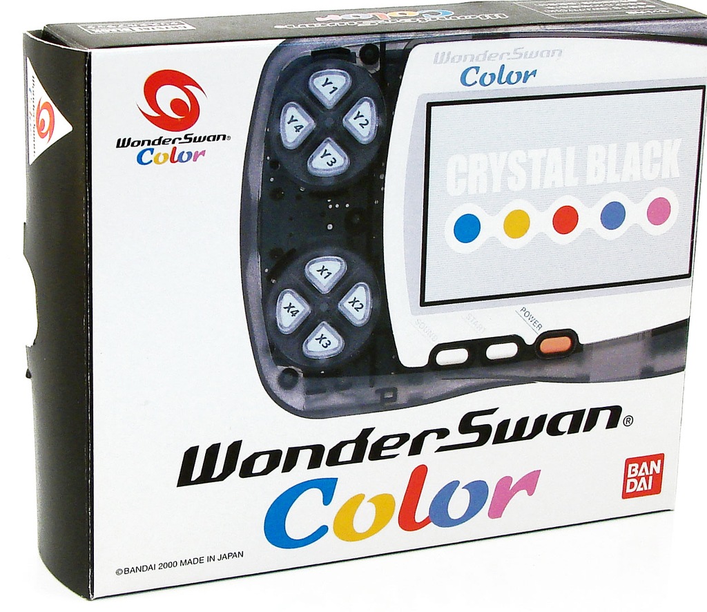 WonderSwan Color Console - Crystal Black