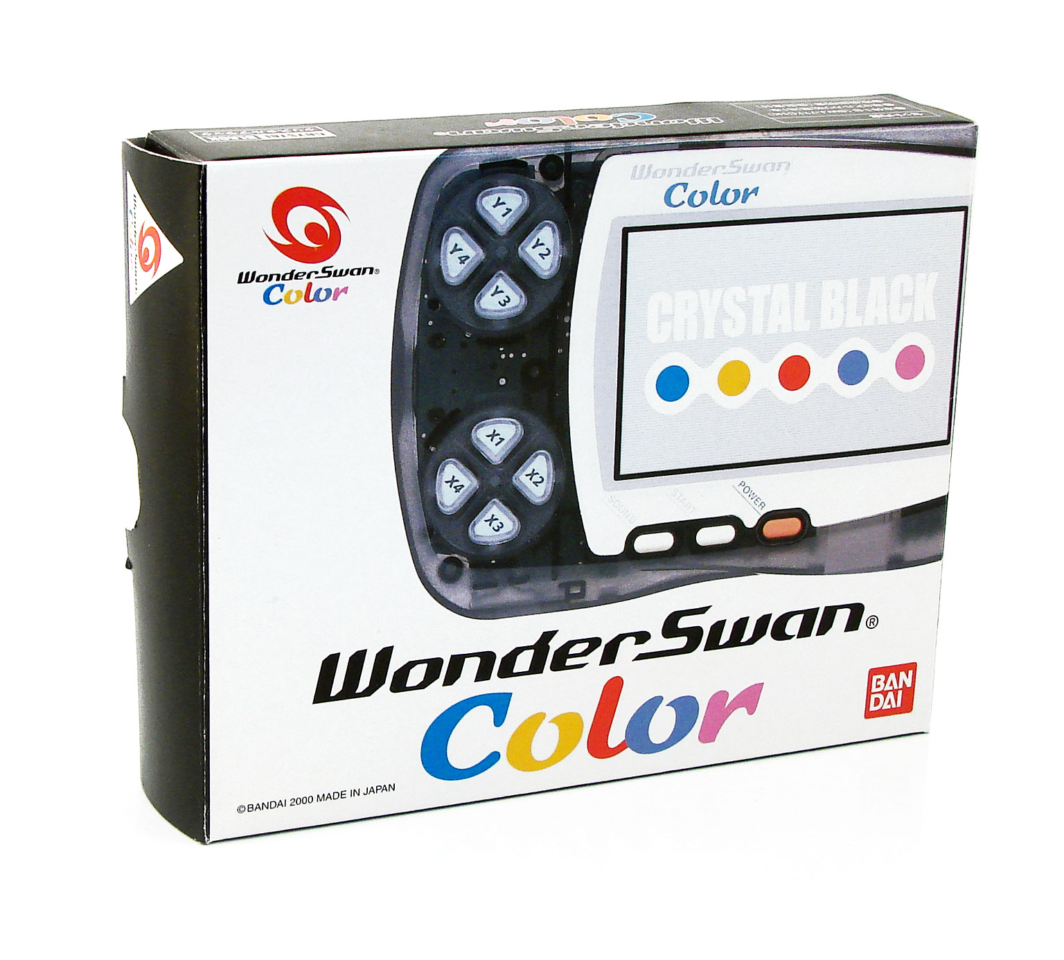 WonderSwan Color Console - Crystal Black