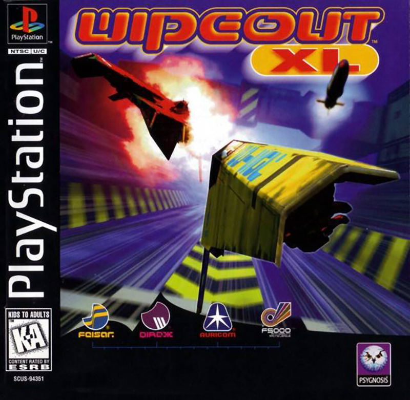 【PlayStation】ワイプアウトXL Wipeout XL Для PlayStation