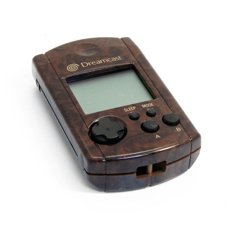 Dreamcast Visual Memory Card VMS/VMU (D-Direct Wood Grain Design) image 2
