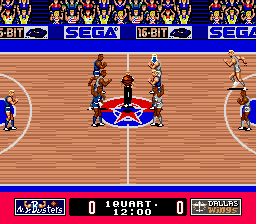 Super Real Basketball sans notice sur Sega Megadrive - PAL FR