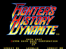 Fighter's History Dynamite