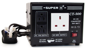 SuperStar Power Converter 220V to 110V, Reversal (500W)_