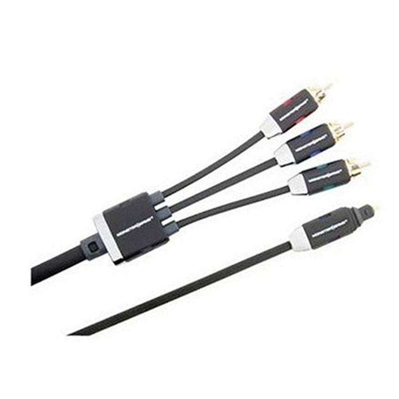 Monster GameLink Component Video and Fiber Optic Digital Audio A/V Kit image 1