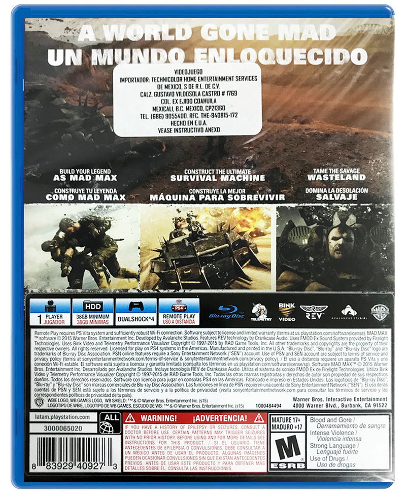 Mad Max (Spanish Cover) image 2