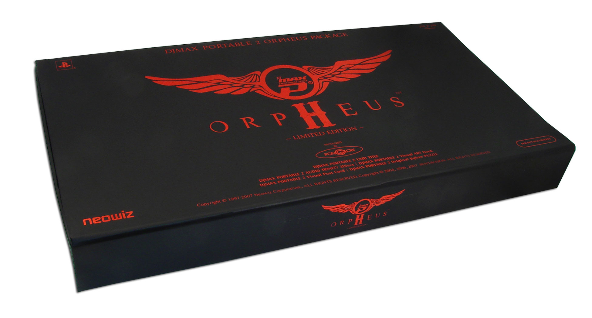 DJ Max Portable 2 Orpheus Package ~Night Black~ [Limited Edition