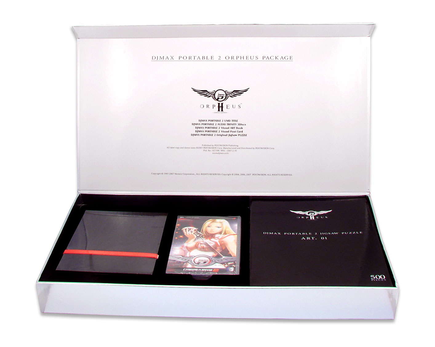 DJ Max Portable 2 Orpheus Package ~Metallic Silver~ [Limited