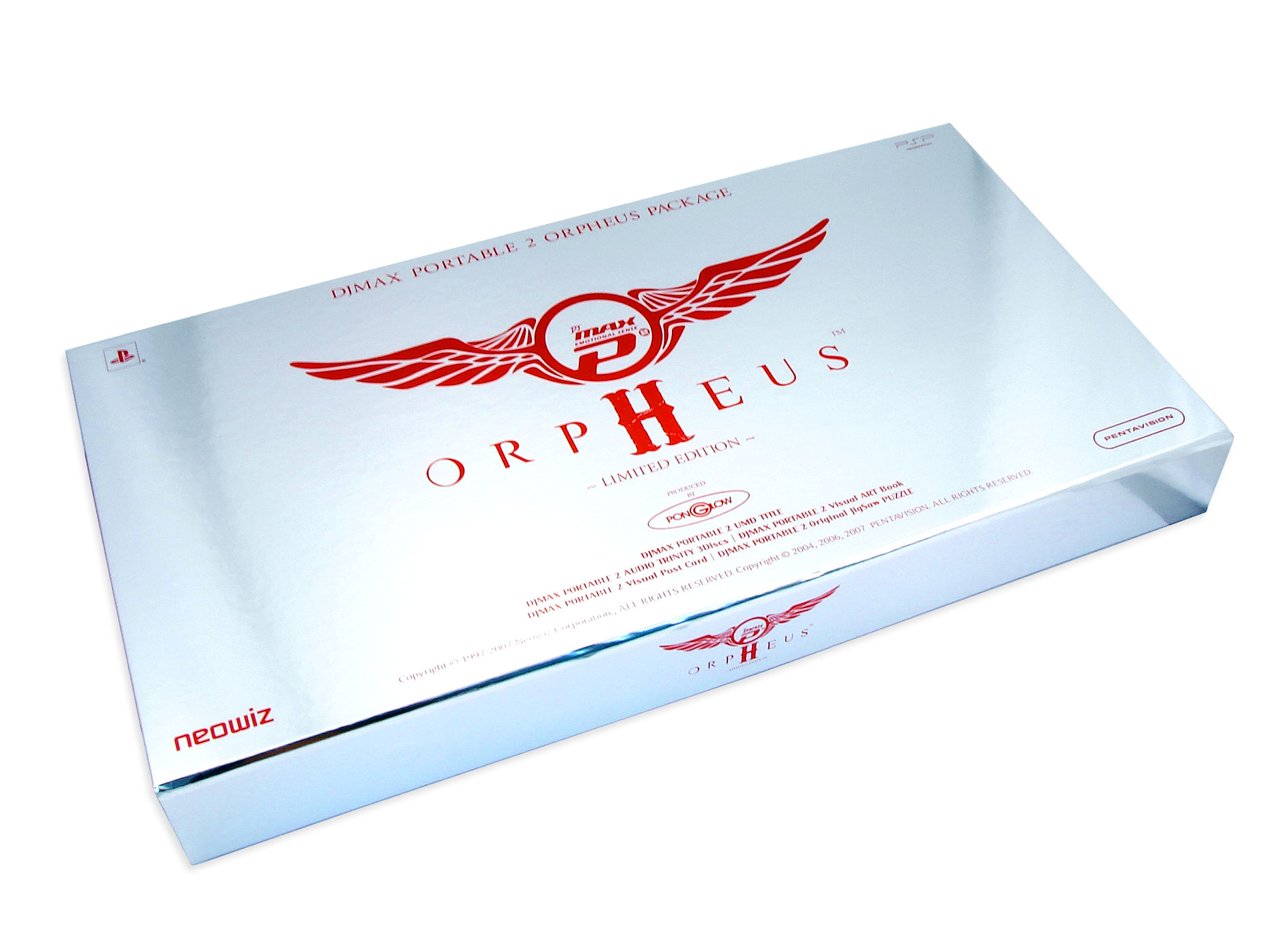 DJ Max Portable 2 Orpheus Package ~Metallic Silver~ [Limited DJ Max Portable 2 Orpheus Package ~Metallic Silver~ [Limited