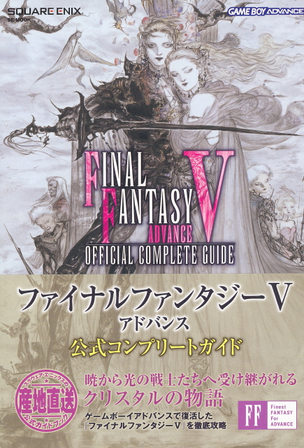 Final Fantasy V Advance Official complete Guide image 1