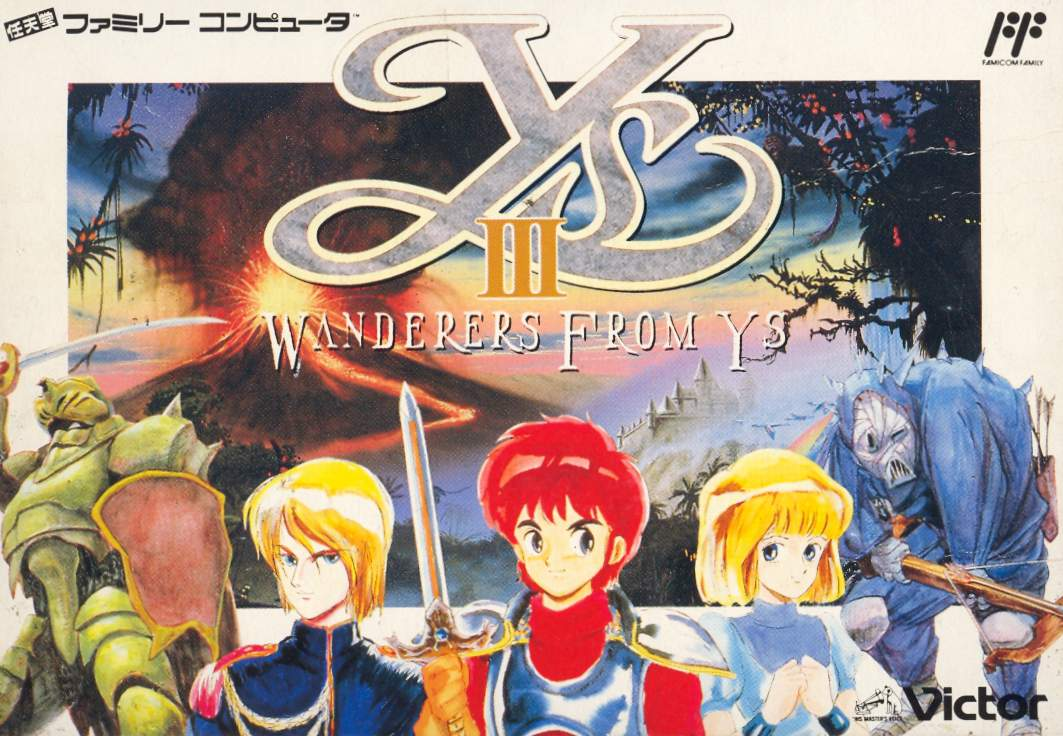 【未使用】イースIII WANDERERS FROM Ys Unused] Ys III Wanderers from Ys Nintendo Super Famicom SFC