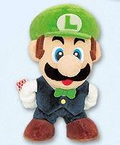 New Super Mario Bros. Plush Doll Vol. 2: Luigi (5 Inch) thumbnail 1